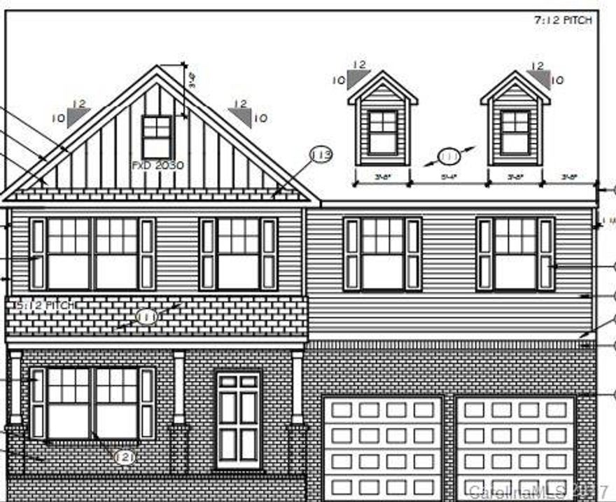 NEW HOME CONSTRUCTION!  COMP PURPOSES ONLY!  Individual lot and street address not available on the MLS map.