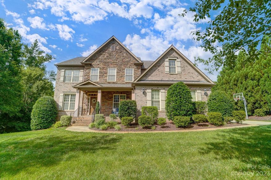 Gorgeous brick home with an incredible outdoor living area. Open floor plan with spacious kitchen, great room, study (with french doors) plus a den or playroom. All bedrooms upstairs. You will love the huge primary bedroom! Three season porch with EZE-Breeze windows, vaulted ceiling and large attached grilling deck. A great place to spend the afternoons. Walk to community playground, pool, picnic area and pond. Private yard backs to wooded area. House is in great condition and ready for new owners. Excellent schools! Easy access to interstate make any commute a breeze.