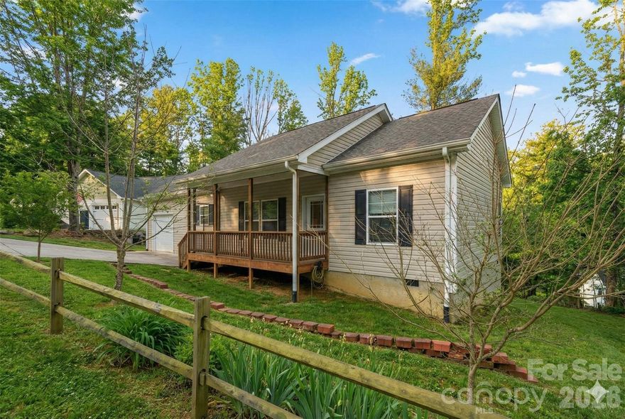 Everything you’ve ever wanted in a home—tucked away in a quiet, well-maintained community. Situated in one of the most sought-out school districts around, this near-new construction has hardly been lived in, offers an affordable price point, and features a thoughtful, functional design.

The yard is perfect for hosting your favorite people—imagine evenings around the fire, sharing stories and making memories for years to come.

Step inside from the screened-in porch and you’re welcomed into an open living area that flows seamlessly into the kitchen. There’s also convenient access to the kitchen from the garage and laundry area. Enjoy the ease of one-level living, with spacious bedrooms and a truly move-in-ready feel—nothing left to do. (The garage is spacious (slightly longer than typical garage with shelves and space in the back) - there's also a wonderfully-poured concrete driveway.

Throughout the home, you’ll find consistent, high-quality LVP flooring that’s basically scratch-resistant and waterproof. And don’t miss the crawl space—shown in photos as bonus storage. It’s tall, dry, easily accessible, and equipped with a vapor barrier to keep everything clean and organized.

Come check out this beauty—you’ll feel right at home.