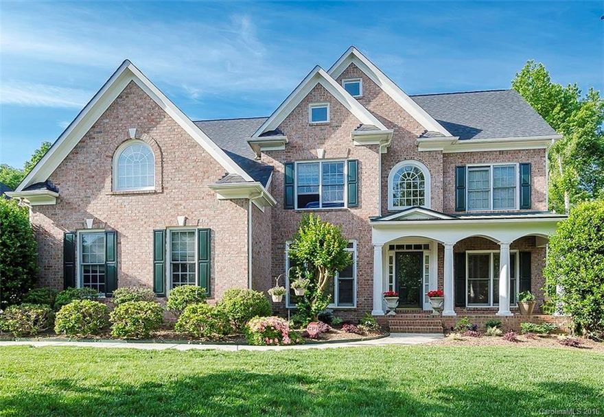 Open and bright cul-de-sac home in The Hamptons. Guest suite & full bath plus office space on main floor. Hardwoods throughout main level. Master bedroom w/ sitting area, spacious bathroom & master retreat. Large bonus/rec room on third floor with built-in shelving. Trex deck (2012) overlooks private backyard. Great storage areas. New water heater (2015), roof (2011), 1st floor HVAC (2010). Front yard irrigation and landscape lighting. Great neighborhood amenities & activities. Pet-free home.