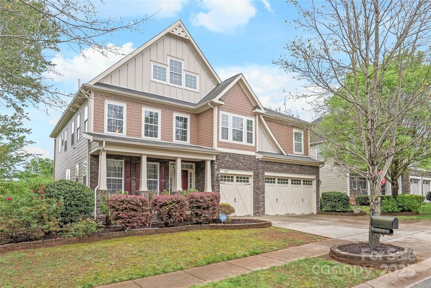 Step inside this stunning 5BR/5BA home in The Vineyards on Lake Wylie, where comfort meets elegance. From the dramatic 2-story foyer with hardwood floors and wainscoting to the open Kitchen/Breakfast and Living Room area with the granite countertops, SS appliances in the kitchen, and built-ins flanking a cozy fireplace in the living room —it’s a home made for both gathering and relaxing. The screened porch and extended paver patio below it offer peaceful views, perfect for morning coffee or evening unwinding. Upstairs, the primary suite stuns with a fireplace-lit sitting room and spa-like bath. The 1463 sq ft finished basement? A full entertainment zone, complete with an in-home theater with 3-tier seating and room for a pool table and more! Enjoy all this just minutes from the Airport, Charlotte and Historic Belmont, with resort-style amenities including pools, trails, lake access, and a public boat ramp. Life here isn’t just lived—it’s savored.