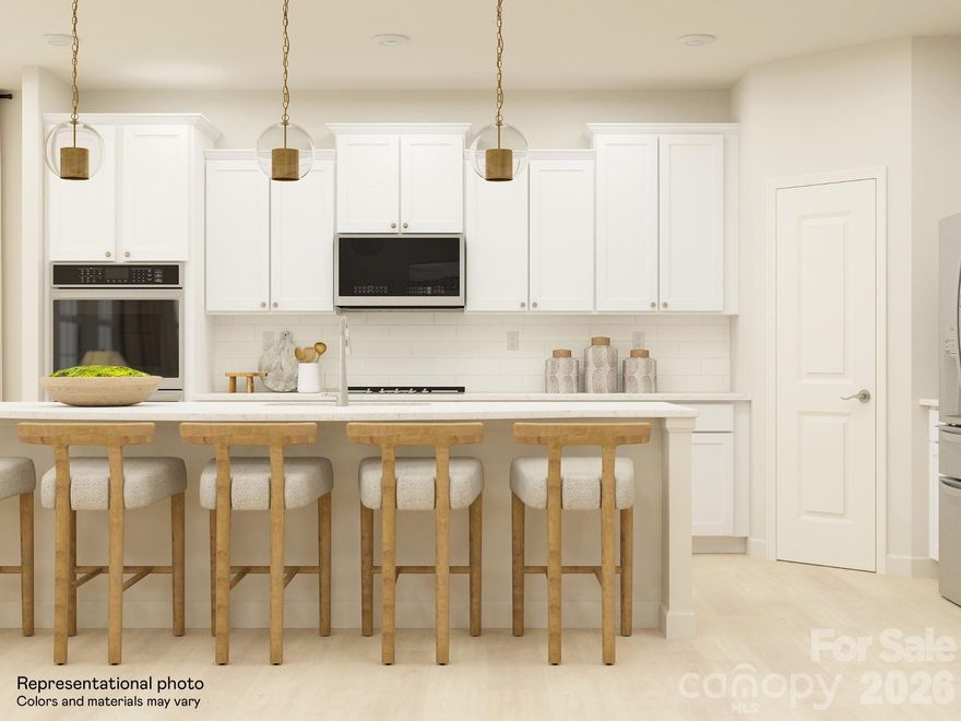 This new two-story Dorchester floorplan combines elegance and comfort. At its heart is a first-floor Great Room flowing into a chef’s kitchen and a breakfast nook with a door to the covered patio. A formal dining room is ideal for memorable meals. Three bedrooms including the owner’s suite are situated on this floor. Upstairs are a bonus room and a fourth bedroom, and adding a study is an option. Plus, our signature Everything's Included program means you will get a gourmet kitchen with double ovens and cooktop, quartz or granite kitchen countertops, subway tile backsplash, ceramic tile, luxury vinyl plank flooring throughout the home, and a gas fireplace (per plan). Roselyn is a master-planned community offering exclusive ranch homes designed for active adults.