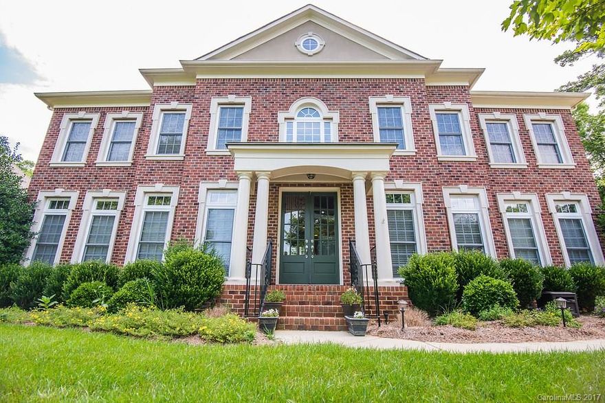 Gorgeous, meticulously maintained hme with all the upgrades. Gas stove, farmhouse sink, custom backsplash & fixtures, two story great room with windows from floor to ceiling, hardwood floors, travertine title floors, wrought iron staircase, in-law/guest suite on main floor, catwalk balcony, third floor media room with full en suite. Surround sound throughout. Screened porch addition with fan, three car garage w/ storage, fenced yard, private cul-de-sac lot. *TONS* of storage!