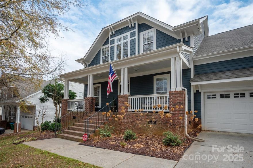 BACK ON THE MARKET! NO FAULT OF THE SELLER. Discover a perfect blend of elegance and everyday luxury in this beautiful home in the coveted Quellin community. The main-level primary suite serves as a private retreat featuring a soaking tub and walk-in shower. A bright, refined layout offers a two-story great room, formal dining, dedicated office, and a beautifully appointed kitchen with quartz countertops, Calcutta marble backsplash, and stainless steel appliances. Upstairs features fresh new carpet, three generously sized bedrooms—including a Jack-and-Jill bath—and a versatile bonus/flex room ideal for media, fitness, or play. This home also offers impressive storage throughout, including multiple attic access points that provide exceptional space for organization and seasonal items. This home is situated on a level lot with a cozy deck that invites relaxed outdoor living. Community amenities include a pool, pickleball courts, and basketball. Convenient to top-rated Union County schools, shopping, dining, and charming Downtown Waxhaw.