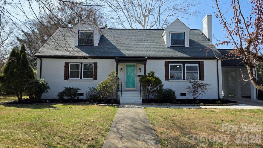 Charming cape cod style all-brick home in a great neighborhood, fully renovated!! New HVAC unit, new house roof, new plumbing, new electrical system, new kitchen appliances, new windows. Featuring a spacious screened porch, perfect for relaxing and entertaining. Beautiful backyard with mature landscape providing endless possibilities. Covered attached carport. Original hardwood floors throughout and ceramic tile floor in kitchen and bathrooms. Kitchen granite countertop and quartz sink in the bathrooms. Lots of closet space with cedar lined closets. Storage shed in the back. A solid home with great bones!! Storage shed included AS-IS.