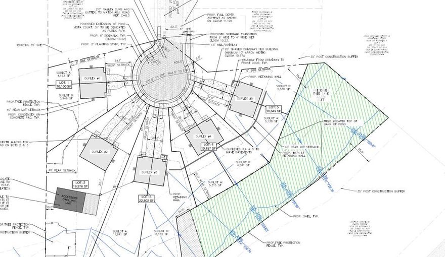 Shovel-Ready Townhome Development Opportunity – Northwest Charlotte
Parcels: 02517135 & 02517133

Exceptional infill development opportunity in rapidly growing Northwest Charlotte. The site is largely pre-development ready, with approved plans, engineering work completed, and utilities available at the property edge. Ideal for builders seeking a near-term construction start with minimal entitlement risk.

Project Overview

Approved Site Plan: 10 townhomes + 1 ADU

Townhome Size: ~1,305 SF each

Layout: 3 Bedrooms | 3 Bathrooms

Architectural & Structural Engineering Plans Completed

Topographical Survey Completed

Tree Survey Completed

Public Water & Sewer Available at property edge near the end of Pond Vista Ct

This configuration allows a developer to move forward quickly with construction planning and permitting.

Existing Income-Producing Asset

Existing modular home currently leased for $2,000/month

3 Bedrooms + Den | 2 Bathrooms

Modular home may be relocated to the rear of the property and converted to an ADU

Estimated relocation cost ~$25K–$30K (buyer to verify)

Alternative Development Potential

Developer may choose to remove the modular home and pursue an alternative site plan, such as five triplex buildings, subject to city approval.

Investment Highlights

Located in Northwest Charlotte, one of the city's fastest-growing residential corridors

Shovel-ready development potential

Engineering and survey work completed, reducing pre-construction timeline

Seller financing available

Motivated seller

This offering provides a rare opportunity for a builder or developer to acquire a pre-engineered site with multiple development options in a high-demand Charlotte housing market.