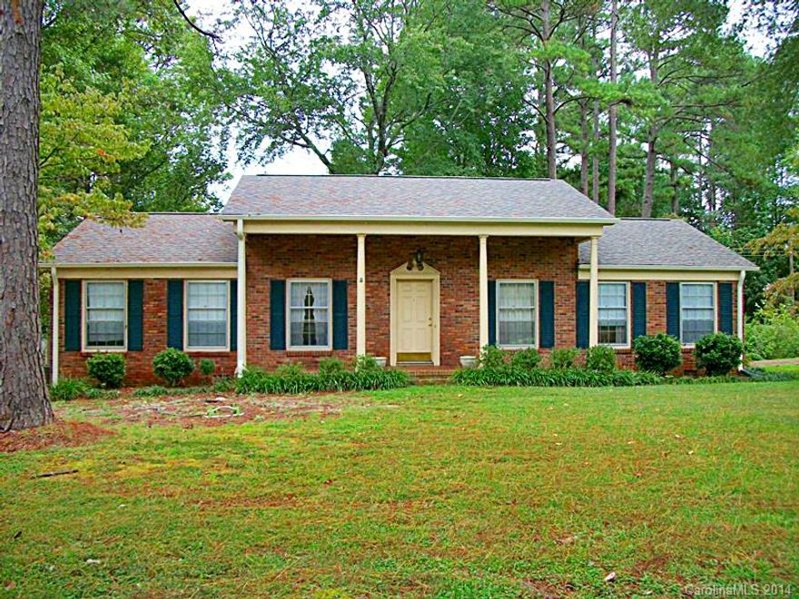 Sprawling traditional 4 BR/3 BA brick ranch in quiet setting features new roof, new carpet, and fresh paint!  Formal dining, formal living plus cozy family room, two fireplaces, spacious bedrooms with plenty of storage, and kitchen with island.  Large backyard, plus ideal location near schools, shopping, dining, hospital, and more!  Incredible price - $20K below 2014 appraised value – for over 2400+ sqft!  Don’t miss this opportunity to make this home yours!