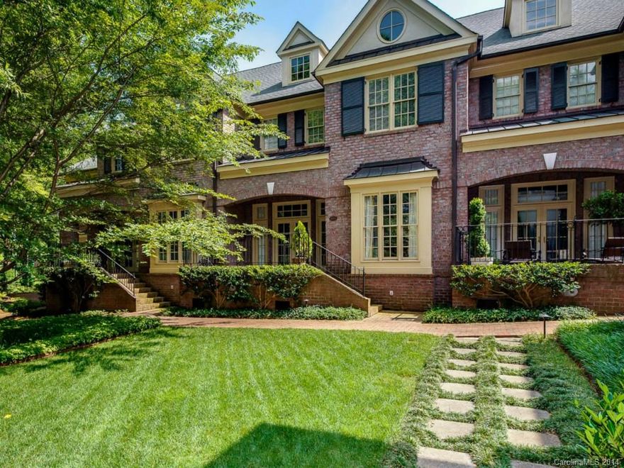 Updated townhome in convenient SouthPark location. Refinished hardwoods downstairs and up. New light fixtures, new countertops in kitchen and baths, and new ss appliances in kitchen. Large master suite with walk-in closet. Master bath has dual vanities, whirlpool tub and separate shower. All bedrooms have private baths en suite, powder room on main level. Second floor laundry. Covered front patio and 2 car attached garage in back. Seller is NC licensed broker.