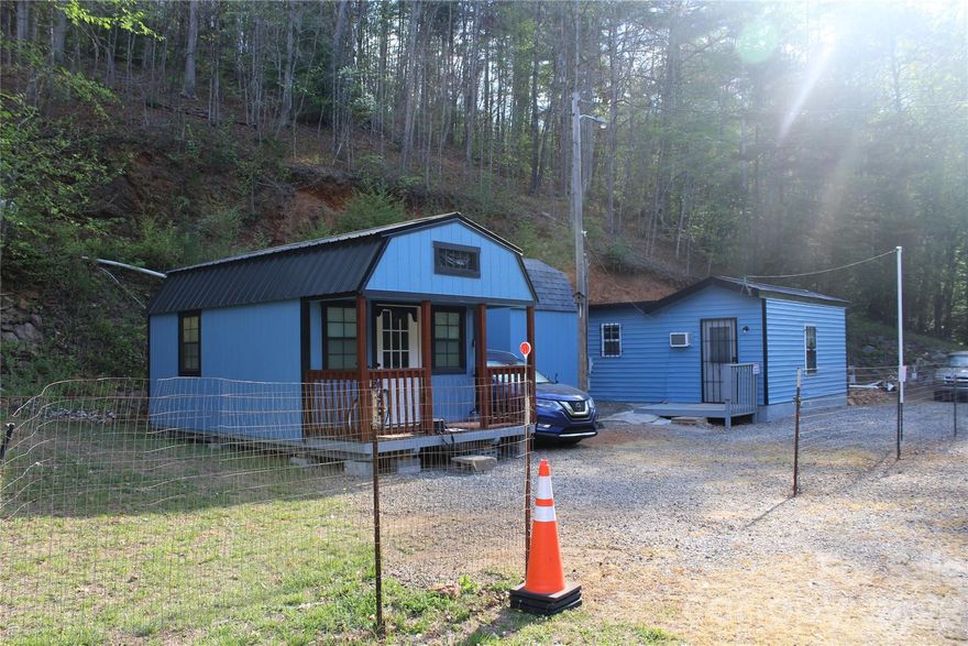 Don't miss out on the opportunity to make this unique lot on NC-18 yours! Zoned R-MU with approx. 250ft road frontage and 350sq ft office building this lot is the perfect place for a small roadside business! Whether it's an office, coffee shop, small-scale food service, nail salon or an arts/crafts studio this lot has the potential for it all! NCDOT reports 4,555 average annual daily traffic for this stretch of highway in 2025. Office building approx. 350sq ft with bathroom + shower on a 24" slab. 8x8 storage shed on property as well. Fifth wheel RV on property is connected to utilities and is included in the sale of property. City water on property available for hook up.