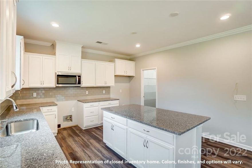 Beautiful New Construction - Estimated March 2023 completion. 
Up to 6% incentive for closing cost, prepaids, and rate buydown, with use of preferred lender. Contract must be written by 12/31/22 with the home closing by 2/28/23.
Fantastic location...location...location, tucked inside the 475, less than 25 minutes to Uptown.  Popular Logan floorplan has 3 bedrooms plus fantastic open loft. Signature gourmet Kitchen with gas top range and built in wall oven and microwave. Gorgeous pendants over large center island bar plus a window over the sink overlooking the backyard. The open family room includes gas log fireplace. Primary Suite has tray ceilings and the Bath Oasis with separate soaking tub and tile walk-in shower. Multizone heating and cooling with smart Ecobee thermostats. Extensive luxury waterproof vinyl plank on entire 1st floor. Community includes TWO SWIMMING POOLS to keep you cool! Hurry before it is gone!