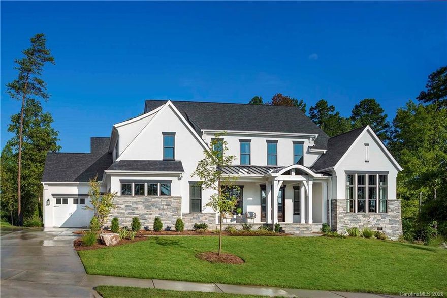 The Arlington is a proposed home by AR Homes.  This large 1.5 level design features 4 bedrooms, 4 full baths, 2 half baths, bonus/club room, oversized covered rear porch & balcony, den, dining, and 3-car garage.   The open floor concept provides spacious living with designer features throughout, such as beam ceiling details, wet bars, AR Homes signature hidden pantry, pocket sliders, and many more features.  Located in the desirable town of Weddington, The Meadows has easy access to I-485, and is just minutes away from great shopping and dining.