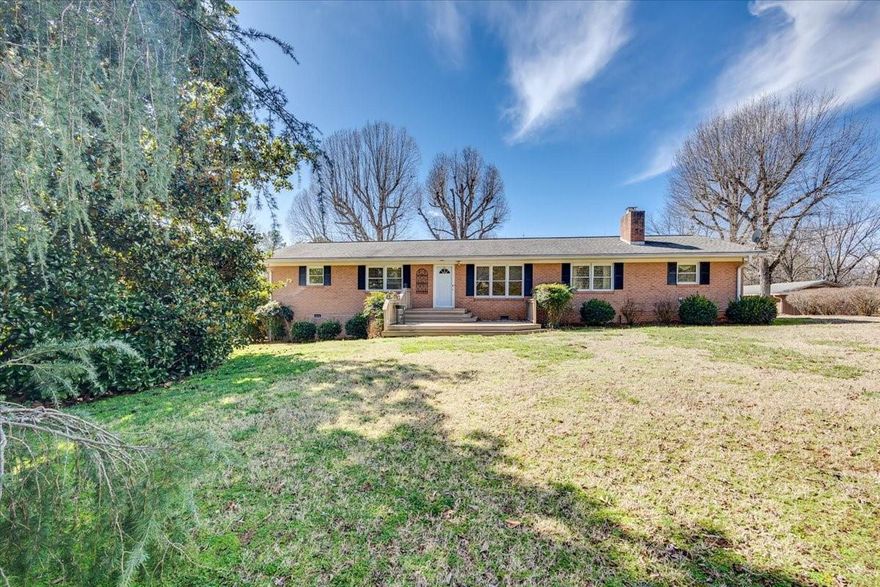 Discover the best of both worlds at 231 Blessed Hope Rd! This charming brick ranch is situated on 16 acres of countryside, yet is just a short drive from the vibrant and historic city of York, SC. With 3 bedrooms, 2 bathrooms, and plenty of living space, this home has everything you need for comfortable and stylish living. Enjoy the cozy fireplace and large windows that let in natural light, as well as the barn and HUGE shop/storage/or possibility of a second living quarters and pond that provide opportunities for outdoor activities. Bring horses, raise chickens, collect eggs, and/or garden till your heart’s content. Whether you want to take a stroll through the nearby shopping and dining options in historic York, or simply enjoy the peace and quiet of your own property, this home has it all. Don't miss your chance to own this beautiful slice of Southern charm!