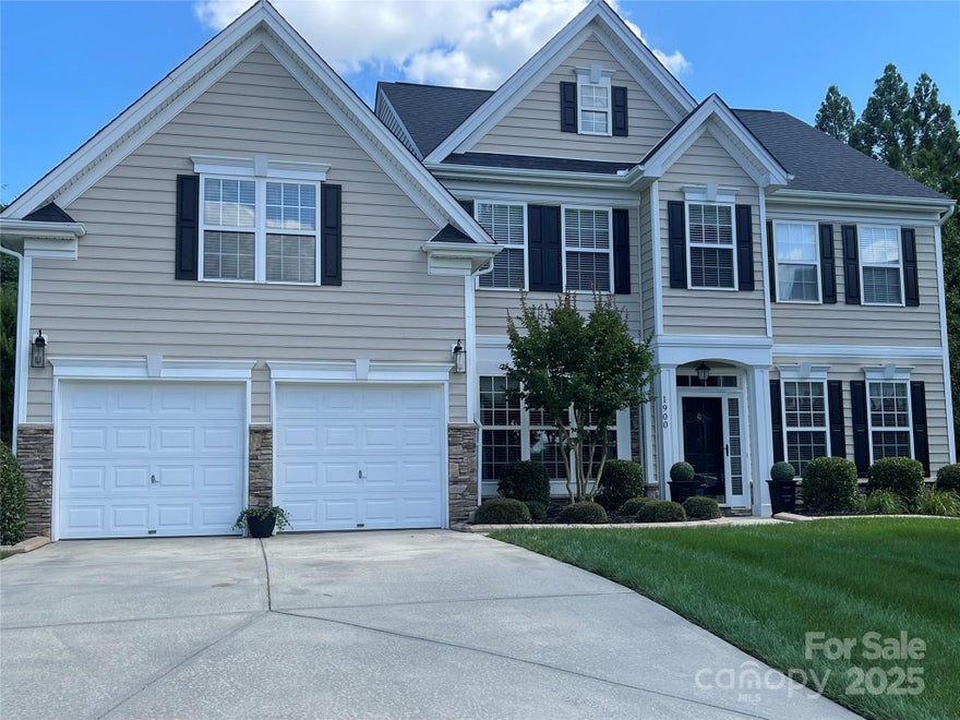 Beautiful 5 plus bedroom home in Heatherstone Community spanning 3 floors. The first floor oversized office can also be used as a 6th bedroom since there is a full bathroom on the first floor. The first floor, stairs, upstairs hallway and Main bedroom consist of solid hardwoods. Second floor has 5 bedrooms one of which is a large step down room that can also be used as a playroom/bonus room. The 3rd floor offers the versatility of its current use as movie room but can also be used as a tenager or in-law suite.
All 3 AC's and Furnaces have been replaced within the past 4 years. The roof was replaced in 2020, all appliances replaced  in 2020  and the hot water heater in 2024. Home sits in the middle of a cul-de-sac with a beautiful landscape yard. Kitchen refrigerator, and wall mirrors do not convey. Cabinets in Bedroom being used as a dressing room do not convey.