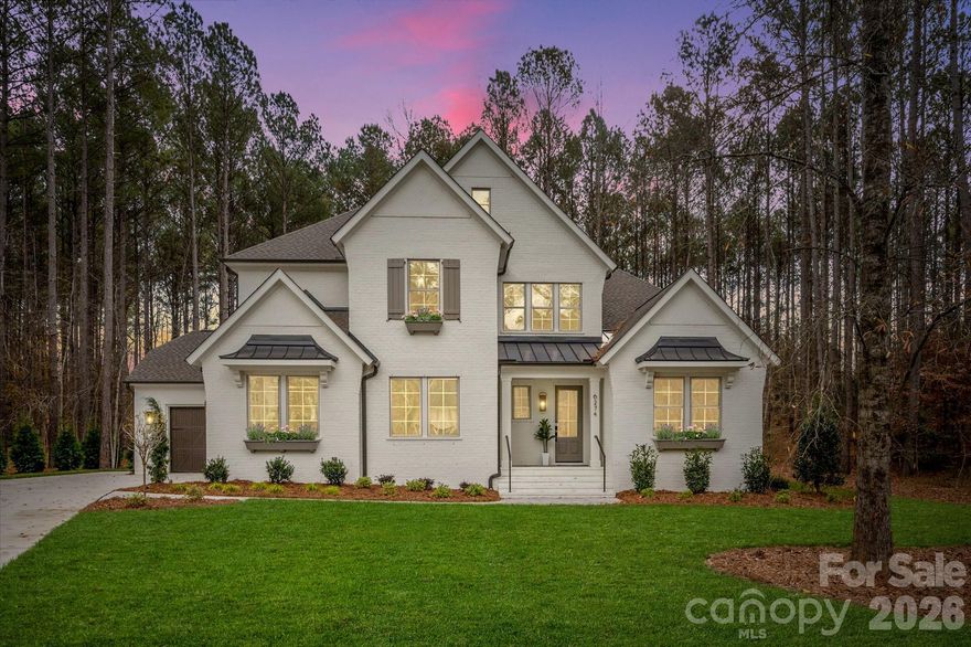 Looking for a brand new luxury home on a private wooded lot?  This home is a must see! Come experience Riverchase Estates where World Class amenities meet serenity and privacy! See attachment detailing all the Luxury finishes throughout! Full brick home with Owner's and guest on the main. The Monterey features a beautiful 2 story foyer, oversized Kitchen with Scullery or Butler's Pantry, and large walk-in Pantry. Gather around the large island and enjoy the view to Outdoor Living and vaulted Great Room with huge windows. Stacking glass doors lead to the Outdoor Living Area with skylights. Dining Room has a second set of sliding glass doors. Owner's retreat is vaulted with free standing tub, & large shower.  Guest suite can double as home office. 3 more bedrooms upstairs, each with their own full bath! Large Bonus, great space for the whole family to play, and walk-in storage. Don't miss this opportunity for move in ready luxury!  Start your tour at the model home 7 days a week. Too busy to visit during model hours? Tour this home between 7am and 7pm using NterNow. Contact us for additional information. New Your Choice Incentive of $40,000 to buy down your rate or take off the price of the home!