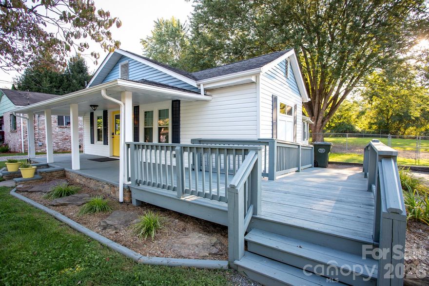 Prime Commercial Opportunity with Exceptional Development Potential

Unlock the potential of this strategically positioned 1,462 sq. ft. commercial property located along one of the primary corridors leading into the thriving Hazelwood community and West Waynesville. With outstanding visibility, steady traffic flow, and immediate access to the Great Smoky Mountains Expressway, this location places your business just minutes from everything Waynesville has to offer.

Situated on two parcels totaling over half an acre, this property offers rare flexibility for future growth and expansion. The fully fenced 3,000+ sq. ft. backyard creates exceptional possibilities—ideal for additional structures, expanded parking, outdoor workspace, storage, or future development. Whether you're an owner-occupant or investor, the upside potential here is significant.

The building itself is thoughtfully updated and truly move-in ready. Improvements include handicap-accessible parking and ramp access, updated electrical and plumbing systems, central heat and air (Trane system installed in 2024), energy-efficient replacement windows, new flooring, and an architectural shingle roof approximately eight years old. These upgrades provide peace of mind and reduce near-term capital expenditures.

The flexible layout is perfectly suited for professional services including medical, dental, real estate, insurance, accounting, wellness, or general office use. Its combination of accessibility, functionality, and expansion capacity makes it an ideal headquarters for a growing enterprise.

This is more than just a commercial space, it’s a strategic investment in location, visibility, and long-term growth. Whether you’re relocating, scaling your business, or launching something new, this property provides a strong foundation with room to expand in one of Waynesville’s most active and desirable corridors.

Opportunities with this level of flexibility and positioning are increasingly rare, schedule your showing and envision the possibilities.