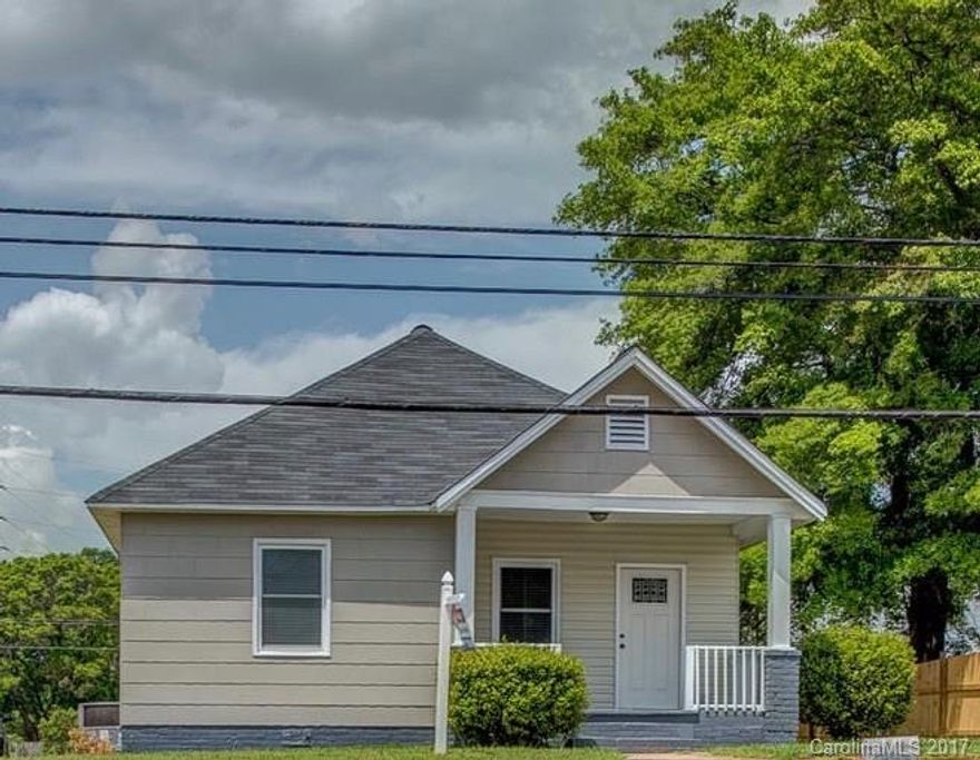This fully remodeled 3 Bedroom Home is a must see! It features New Windows, Roof, Electrical, HVAC, Carpet, and Stainless Steel appliances in the Kitchen. Close to Charlotte and less than a minute to access I-85. Schedule your appointment today this home won't last long!