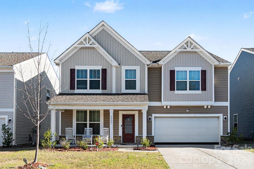 3.55% Assumable FHA! Spacious 4-bedroom, 2.5-bath home in Charlotte featuring a versatile office on the main floor—perfect for remote work, study, or a flex space. The open and inviting layout offers comfortable living areas with plenty of natural light and room for everyday living and entertaining. The kitchen flows easily into the dining and living areas, creating a functional space for gatherings. Upstairs you’ll find generously sized bedrooms including a relaxing primary suite with a private bath.