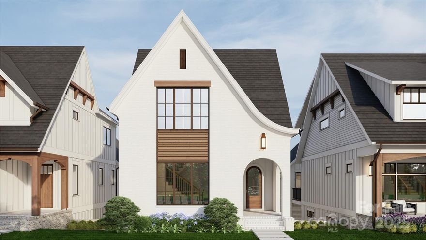 Discover an elegant blend of cottage charm and modern craftsmanship in this distinguished 5-bedroom, 4.5-bath home on Walnut Street. Completed by Davidson based custom home builder and one of only six nestled within the coveted Davidson Springs pocket, this thoughtfully designed residence elevates Old Davidson living. The primary suite is conveniently located on the main level, offering privacy and ease of access. Upstairs you’ll find three spacious bedrooms, while the lower level features a guest suite and additional living space, ideal for hosting or multi-generational living. With over 3,100 sq ft, the floor plan balances inviting communal areas with private retreats. Enjoy close-in Davidson living with walkable access to Main Street shops, eateries, the Greenway, and Davidson College. This well-appointed home offers the rare combination of new construction, timeless design, and a location at the heart of one of Davidson’s most desirable enclaves.