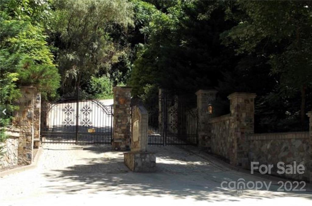 Cliffside of Hickory Nut Falls - Land