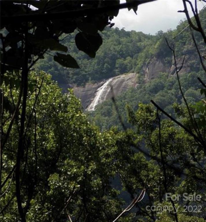 Cliffside of Hickory Nut Falls - Land