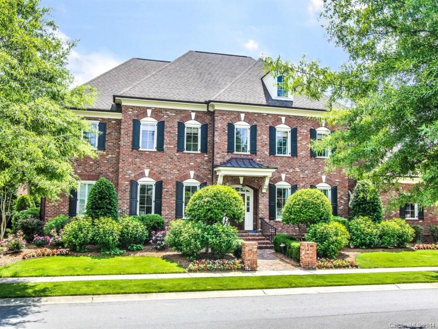 Luxury brick home in sought after HH. Chef's KT features high end appls, granite, oversized island w/prep sink & seating. 2 DWs, walk-in and butler's pantries. 1st flr master retreat w/frpl, luxury BT, his/her walk-in closets. Enjoy large private yard by the pool or covered porch, state of the art workshop easily converts to 2 gar spaces, as does exercise room in single gar making 5 gar spaces. Oversized guest suite over garage. Open floor plan, perfect for entertaining. Neutral colors thru out.