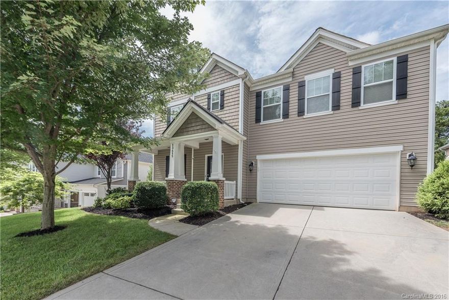 This home has an elegant floor plan with arched openings though the formal living and dining room and is perfect for entertaining. The kitchen is like new, with beautiful granite countertops and Whirlpool Gold stainless steel appliances. Extensive hardwood flooring throughout the down stairs with carpet upstairs. Wrought iron railing. Spacious master suite. Enjoy the outdoors from the front porch or the back. Covered deck with a fire pit. Full irrigation.
We are offering a 210-home warranty.