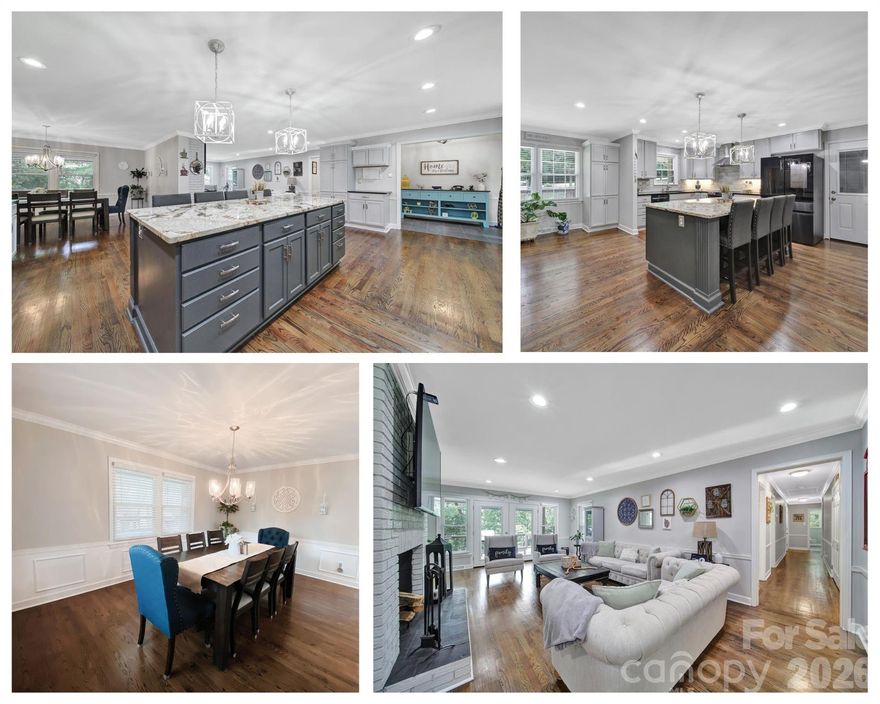 *Move in Ready with Home Refresh!* 
Need space for multigenerational living or guests? This freshly updated home offers TWO complete living spaces under one roof.
Recently refreshed with new paint and thoughtful updates to the primary suite and lower-level full bathroom, this expansive home offers a rare blend of space, flexibility, and lifestyle appeal on approximately two scenic acres.

Designed for comfort and versatility, the home features two fully functional living spaces with intentional separation and seamless flow—ideal for multigenerational living, extended guests, or private retreat space.

The main level showcases an open-concept layout anchored by an upscale kitchen overlooking distinct dining and living areas—perfect for both entertaining and everyday living. This level includes four bedrooms, including two spacious primary suites, with the main primary recently refreshed.

The lower level is a true standout, complete with its own private driveway and two separate entrances, offering exceptional flexibility. Featuring a full kitchen, three additional private rooms, and 1.5 baths, this space is ideal for an in-law suite, guest quarters, or recreational living area, now enhanced with recent updates to the full bathroom.

Step outside to enjoy the oversized back deck, perfect for hosting or relaxing while overlooking a peaceful natural setting with mature trees and a tranquil stream.

Conveniently located just minutes from:
• Shopping and dining at Rock Hill Galleria
• Outdoor recreation at Glencairn Garden and Riverwalk
• Easy access to Downtown Rock Hill for local restaurants and events
• A short drive to Charlotte for commuting, airport access, and city amenities

Located within the Meadow Lakes community with optional HOA, this home offers the perfect balance of privacy, space, and convenience.

With over 4,400 square feet, fresh updates, and unmatched flexibility, this property presents a rare opportunity to create the lifestyle you’ve been looking for.

Schedule your private showing today and experience everything this home has to offer.