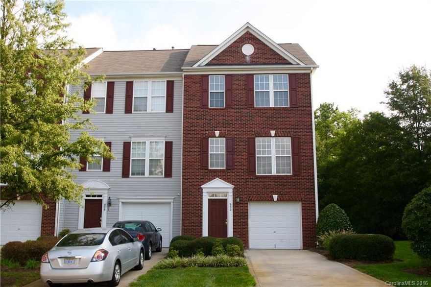 Bright, open, spacious and freshly painted townhome in Mallard Glenn!  Hardwoods have been installed in upstairs hallway and bedrooms.  Convenient highway access, and close to PNC, Concord Mills, Rocky River Golf Club at Concord and the Charlotte Motor Speedway.