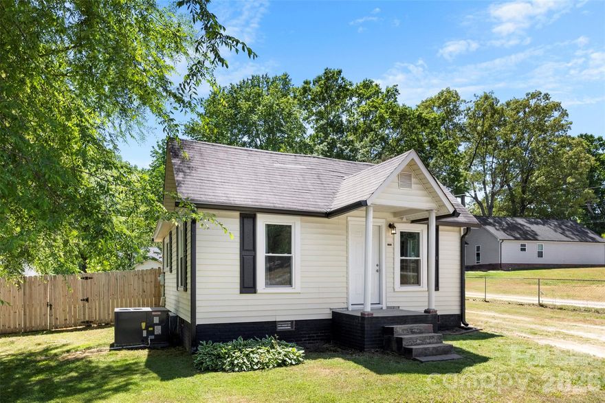 Coming Soon! Welcome to this charming home in the heart of Kannapolis! This cozy 2 bedroom, 1 bath home offers the perfect blend of comfort and convenience--just minutes from I-85, shopping and dining. Inside, you'll find an updated kitchen featuring beautiful granite countertops, modern laminate wood flooring, and plenty of natural light through the new windows! Step outside to enjoy a spacious, fully fenced backyard with a great sized deck--ideal for pets, entertaining, or simply relaxing! Whether you're a first time homebuyer looking for an affordable start or an investor searching for a solid rental opportunity, this property checks all the boxes! Don't miss your chance to own a low maintenance home in a prime location--schedule your showing today!