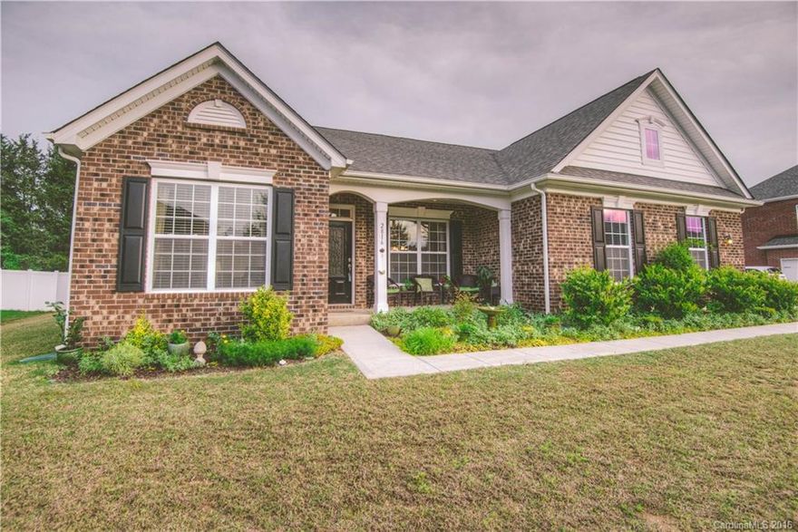 Come experience pride of ownership! This bright and cheery open-concept ranch is perfect for entertaining.  Featuring a 2nd floor guest/teen suite with loft! Gourmet kitchen w/granite countertops, oversized breakfast island & SS GE appliances.  Private owner's retreat w/dual walk-in closets & garden tub. Vaulted great room w/gas fireplace, gleaming hardwoods and tile throughout main living areas. The sunroom is a great place to relax & enjoy the lovingly landscaped back yard. This is a must see!