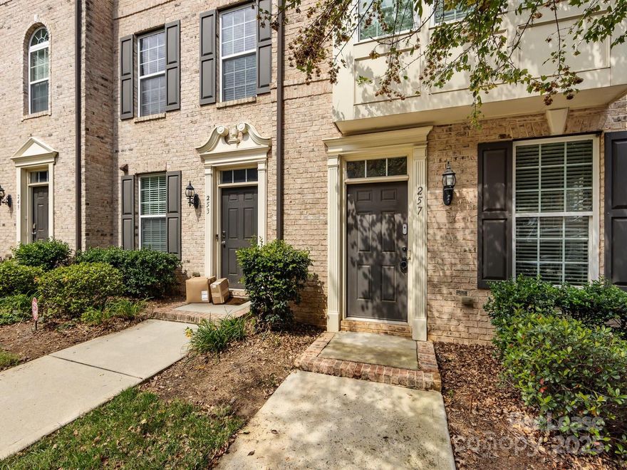Welcome to your new home in the heart of Uptown Charlotte’s Third Ward! This beautifully kept 3-story  townhome offers the perfect blend of comfort, style, and location. With 2 bedrooms and 2.5 baths, new paint and carpet, it’s move-in ready and full of charm. On the first floor, you’ll find a flexible space that works great as a home office, cozy sitting area or 2nd living space plus a half bath and a private one-car garage. Head upstairs to the second level where the open layout makes entertaining easy—there’s a spacious living room, a kitchen with granite countertops and stainless steel appliances, and a balcony perfect for morning coffee or evening wind-downs. The top floor features a generous primary suite with two closets and a dual-headed shower, plus a second bedroom with its own private bath. Laundry is conveniently located on this level and ceiling fans throughout the home. You’ll love being just steps from Frazier Dog Park and Irwin Creek Greenway, and within walking distance to Johnson & Wales University, Uptown’s restaurants, nightlife, and Bank of America Stadium. This townhome is all about location, lifestyle, and low-living. Come see it for yourself!