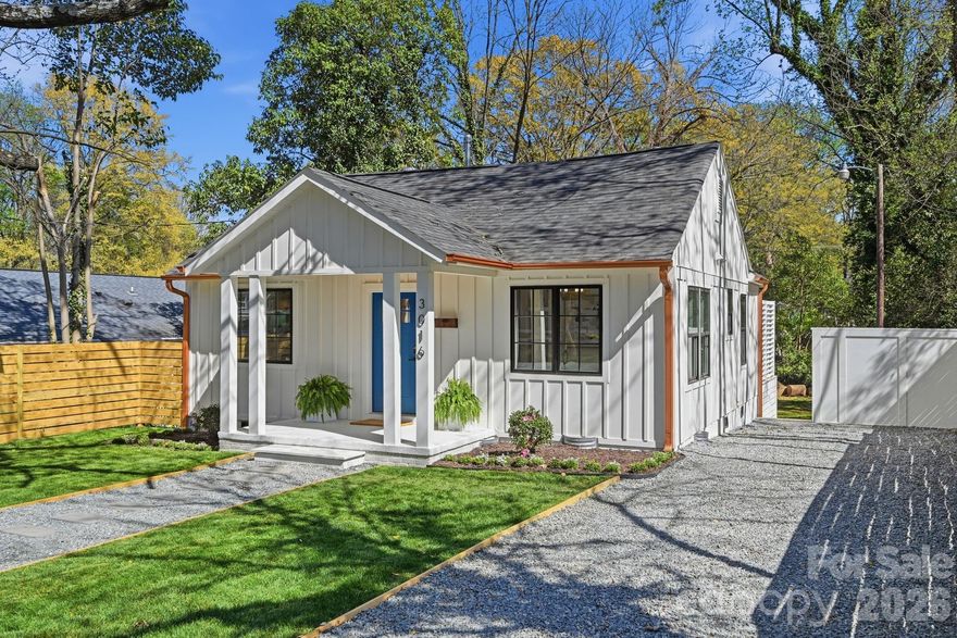 A total glow-up in one of Charlotte’s fastest-growing pockets. This fully renovated 2-bedroom home lives like new construction, taken down to the studs and thoughtfully rebuilt with all-new plumbing, electrical, and HVAC (including ductwork), plus a new roof and water heater. Every inch has been reimagined with today’s most sought-after finishes and textures. Effortless, elevated, and completely turnkey—3016 Parkway Ave delivers style, function, and location in one beautifully designed package. A must-see for buyers in this price range.