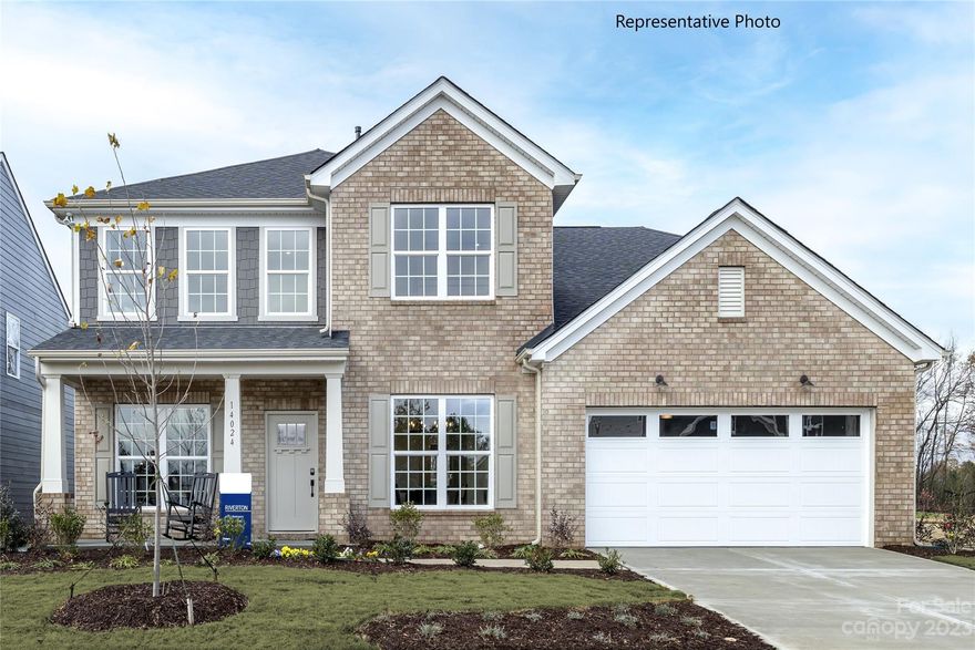 Most popular floor plan in brand new master-planned neighborhood!  Located minutes away from the Rivergate shopping center, Lake Wylie and in close proximity to the Charlotte Douglas International Airport and uptown Charlotte.  This Riverton is a 5 bed, 3.5 bath open floor plan featuring a 1st floor Guest Suite, Gourmet Kitchen, Home Office and Sunroom.  Owners Bedroom, Secondary Bedrooms, Laundry and Loft on 2nd Floor.  Finance incentive with use of our preferred lender.  HOA fees includes High-Speed Internet and TV service.  Contact us to learn more about this home and everything the neighborhood has to offer!
