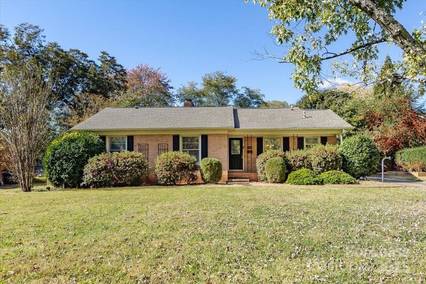 Welcome to this beautifully updated home in the highly desirable Madison Park neighborhood. This charming property offers a great mix of modern upgrades, comfortable living spaces, and a prime location. The kitchen features a spacious layout with a center island, plenty of counter space, and ample storage, perfect for cooking and entertaining. A large eat-in dining area and bar seating at the island make it easy to gather with family and friends. Flex kitchen space off kitchen perfect for home office. The living room is warm and inviting, with recessed lighting, a cozy fireplace, and French doors that open to a private deck and patio leading to an inground, salt water pool, perfect for entertaining. The primary suite includes a private bath with a walk-in tile shower, while the secondary bedrooms are generously sized. Hardwood floors run throughout the home. Step outside to a fully fenced backyard that’s perfect for play or relaxing in your own private oasis. This home truly has it all, style, space, and location. Privacy gate is remote controlled. Centrally located, this home offers easy one block access to the greenway system that goes from SC to Noda! Only 5 miles to Uptown, minutes to South End and SouthPark Mall. Enjoy mountain biking trails, top-rated schools, popular neighborhood spots, plus a wide variety of shopping and dining options.