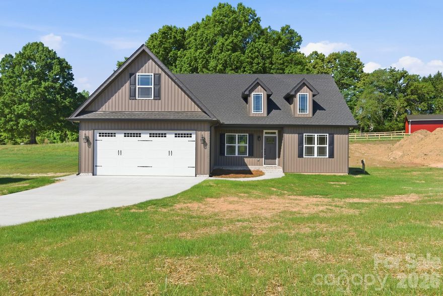 This stunning new construction in Shoaf Acres is largest plan yet! Built by the same trusted local builder next door, this home truly checks every box with their most popular plan! Gorgeous hardwood floors run throughout. The open-concept kitchen and living area create the perfect space for everyday living and entertaining, complemented by a spacious laundry room and a beautifully tiled shower in the primary suite. Designed with comfort and efficiency in mind, the home features spray foam insulation and an ENCAPSULATED CRAWLSPACE for year-round energy savings. Thoughtful details are found around every corner — this is one you have to see in person to fully appreciate. Situated on a generously sized lot, you'll also enjoy a private back porch ideal for hosting or relaxing. No HOA and no restrictions. Located in the Midway Elementary and Oak Grove school districts!