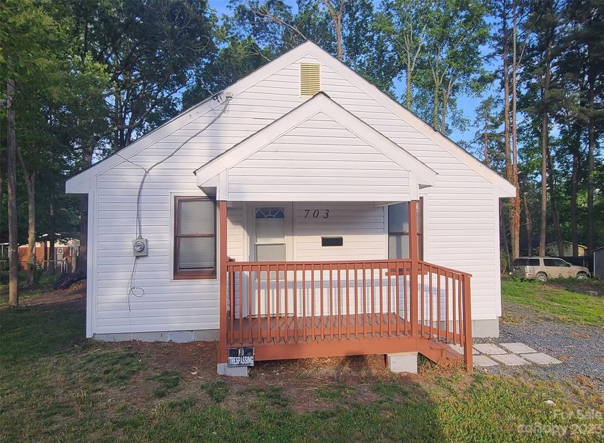 Recently renovated 2 bedroom 1 bath home located in Troy NC with convenient access to grocery stores, restaurants and recreational activities throughout Montgomery County & the Uwharries. Good property for investment income or first time home buyer. Property being sold as is.