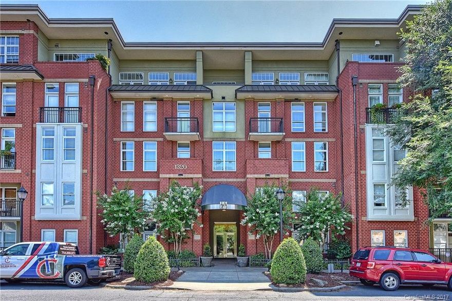 LARGE 1BR condo in sought after Dilworth building. This rare floor plan offers more than 850 sq ft of open & bright living space including a large kitchen, open to the living room, separate dining room/den, large master bedroom, and walk-in closet. Located in the heart of Dilworth, this condo is surrounded by restaurants, bars, shopping and more! Condo conveys with 1 deeded & reserved parking space & large storage unit. All interior common areas are being updated at this time.