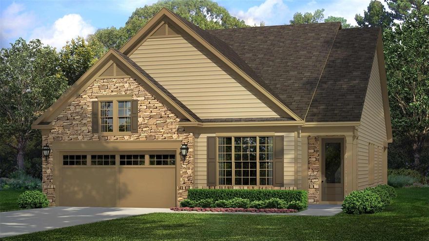 **NEW CONSTRUCTION.  MOVE-IN READY COMPLETION DATE MAY 2023** Cresswind Charlotte is a 55+ community with resort-style living. This 2 Bedroom, 2 Bath home features tons of upgrades and designer features. The Great Room has an 11ft ceiling and gas fireplace with hearth and surround. The screened lanai and wood deck create an outdoor living space that can be enjoyed year-round. The Gourmet Kitchen features upgraded white cabinetry, wood range hood with out-vent, contrasting gray Granite countertops, tile backsplash, designer hardware, GE 30" stainless steel gas cooktop and single wall oven. The study is enclosed by double glass French doors, and all main living areas feature upgraded luxury vinyl plank flooring, upgraded 5" Crown Moulding and upgraded interior Duration Paint: First Star.

* This Move-In Ready home in Cresswind Charlotte is located in Charlotte. Floorplan shown is base model and may not include structural options in this home.