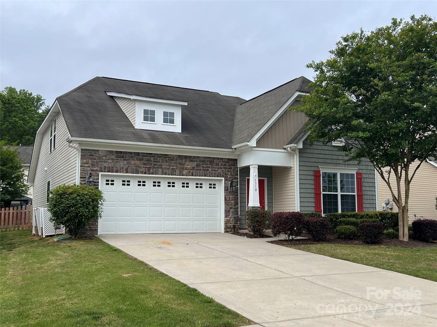 Amazing Fullerton Place 4 bedroom, 2.5 bath cottage style home that is ready for a new owner. Fantastic curb appeal with charming stone accents. This house lives BIG! Primary is on the main with en suite featuring ceramic tile walk in shower, garden tub, and massive walk in closet. The kitchen is a WOW kitchen with granite counters, hardwood floors, extensive custom cabinetry, enough bar top seating for 6+ people, and stainless appliances. The additional three bedrooms are found upstairs along with a large loft. There is storage galore in this home as well as lots of natural light.