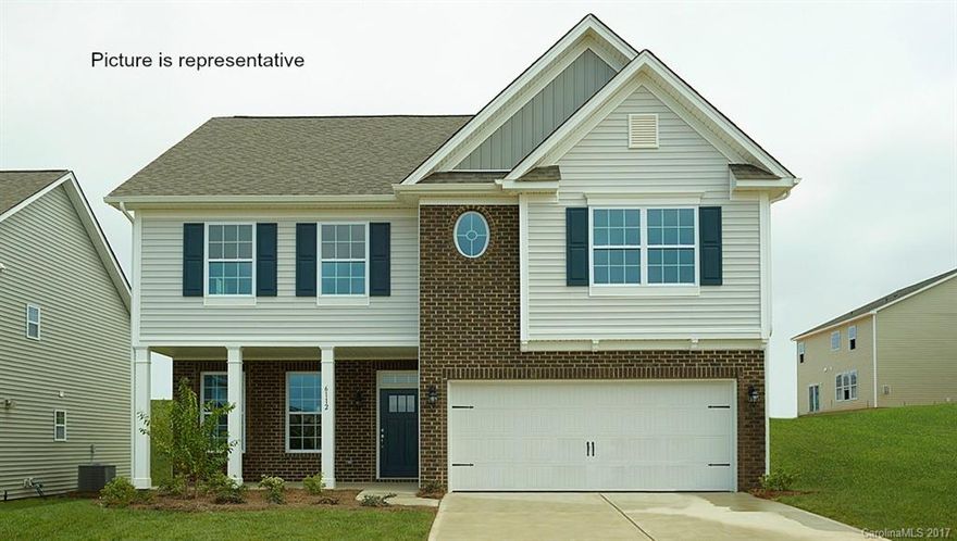 New Construction built in the highly amenitized Berewick community- National Builders' Verwood plan featuring highly efficient construction materials assuring low monthly utility bills - granite counters in the Kitchen AND baths; hardwood floors on the 1st floor; stainless appliances, tile backsplash + tile surround in master shower. Heavy molding throughout deliver confidence in the quality level in this award winning home. Impressive foyer entry leading open kitchen/breakfast + family room.