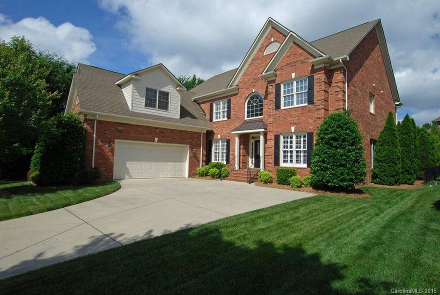 Immaculate well maintained home, versatile open floor plan, master down, 2nd master up. 9' ceilings throughout, hardwoods, plantation shutters, large kitchen, maple cabinets, granite, SS appliances, 2-story great rm, formal living & dining rms, loft, media rm, crown molding, wainscoting, lots of storage, marvelous huge enclosed private back yard patio, irrigation, oversized 2-car garage and much more. Unheated includes is 711 sq.ft. for garage and 448 sq.ft. for enclosed patio.