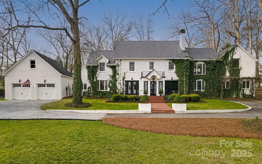 Summer is here, enjoy the pool on a hot day...your private oasis awaits. Nestled among mature magnolias, evergreens, oaks & ivy, "Gaston Oaks" embraces the union between traditional & modern.  5BR/5.2 BA home with a spacious kitchen & dining room. An enormous great room is prime for movie nights, karaoke & fireside games. A welcoming living room leads to a bright den perfect for an office, playroom, or craft room - you name it!  Outside, a pool & a pool cabana, a “secret garden” fountain bathed in wisteria, an outdoor fireplace & fully fenced play yard. Wine room & over-sized 2 car garage with a full walk-up attic.  +/-1,200 sf finished basement with separate entrance, boasting a living room, bedroom, 1 ½ baths, micro kitchen, office space and a sauna. In addition, this property is available furnished with a few exceptions.