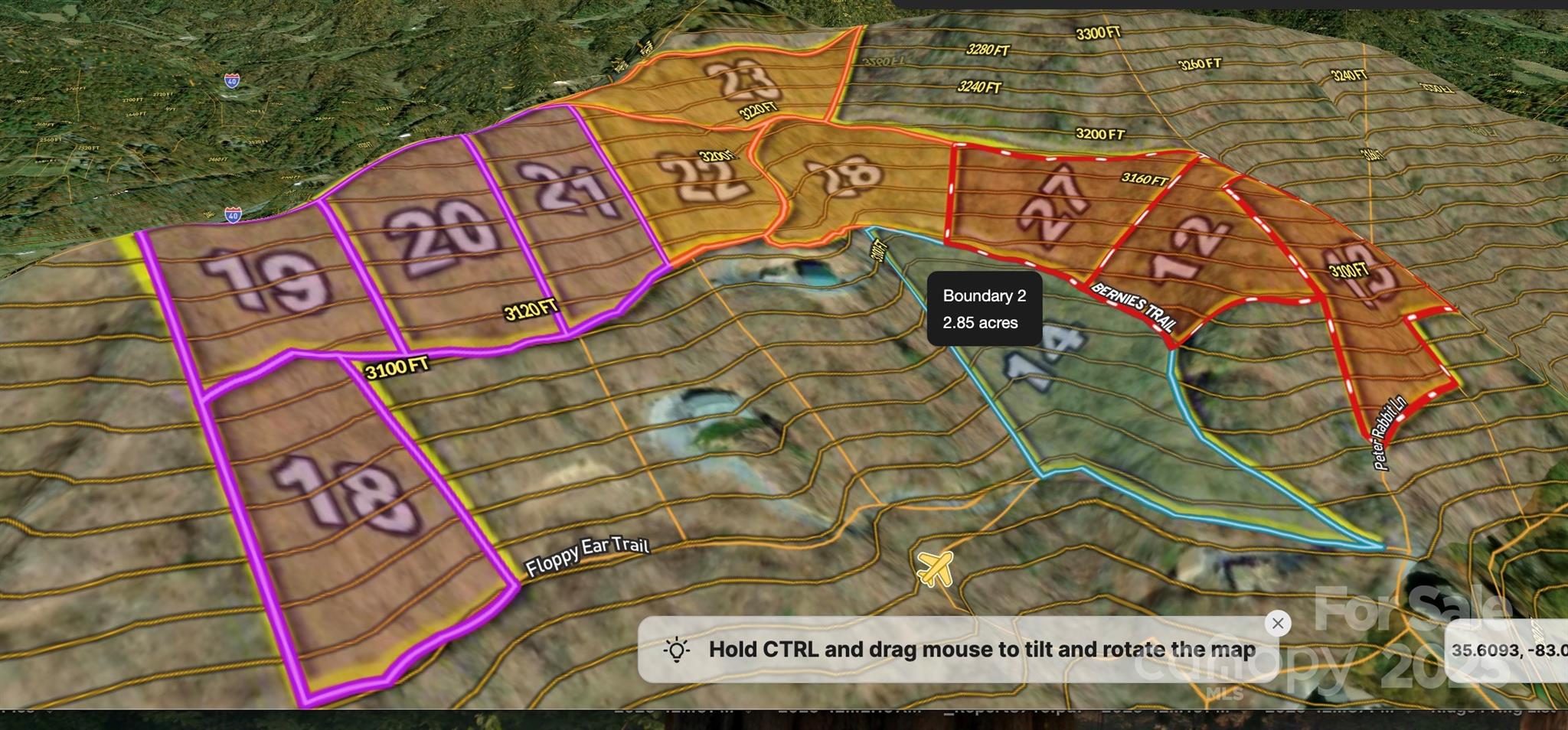 Rabbits Ridge - Land