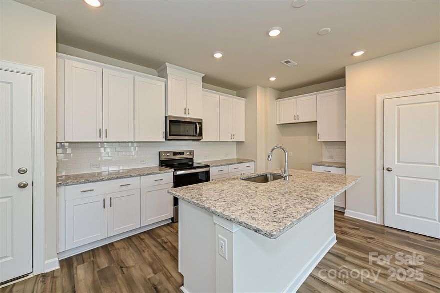 Energy-efficient home available! Kick your feet up on the back patio after a long day. Inside, the kitchen island overlooks the open-concept great room. Upstairs, enjoy spending time in the loft and study nook. The primary suite features a spacious ensuite bath and walk-in closet. Located in the charming town of York, SC, you'll find a series of two-story, three- to five-bedroom homes with onsite amenities including a playground and walking trails. York has an abundance of activities for every lifestyle including shopping, dining, parks, and greenways. Check out the area today and find out how you can call Monterey Park home.  Each of our homes is built with innovative, energy-efficient features designed to help you enjoy more savings, better health, real comfort and peace of mind.