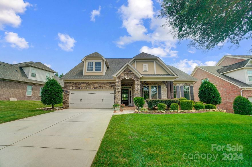 Simply AMAZING 4 Bedroom home with a very luxurious primary bedroom/ bath on the MAIN level.This gorgeous home in Barber Rock will embrace you with its natural light and fabulous open floor plan! A home office is located immediately to your right when entering the home. As you walk further into the home you will enjoy a true gourmet kitchen with HUGE oversized island, perfect for entertaining! Granite countertops designer backsplash complete this experience, along with stainless steel appliances and a gas cook top. The great room is open and airy. A gas fireplace which will keep you cozy warm when the nights get chilly. Outside you will find a wonderful covered porch and fabulous fenced backyard with a hidden outdoor shower!  Lot extends beyond the fence in the rear of the house.Upstairs you will be impressed by the an additional bedroom! The walk in attic is a MUST see because it will allow you maximum storage!  Barber Rock boasts resort style amenities & close to shopping!