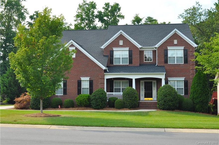 RECENTLY REDUCED!  Beautiful 5bdr/4bath hard to find full brick and a finished basement home!  Very popular Shea Homes' Napa Valley floor plan.   Roof, hot water heater, stainless steel kitchen appliances, refinished first level hardwood floors and carpet all done in 2016.  Two-story foyer and family room open to breakfast and kitchen with 42" cabinets, granite countertops, deck and patio with custom paved walkway, full irrigation system and a Private Backyard.  THIS HOUSE IS A MUST SEE!!