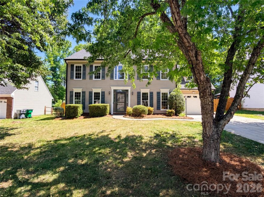 Imagine 10009 Wild Dogwood Ct, a residence crafted for everyday comfort. It features a fireplace, stainless steel appliances, and a primary bathroom with double sinks, a separate tub, and a shower. The primary bedroom contains a walk in closet. Exterior amenities include a deck, a storage shed, and a fenced in backyard. A perfect blend of utility and comfortable living awaits.. Included 100-Day Home Warranty with buyer activation