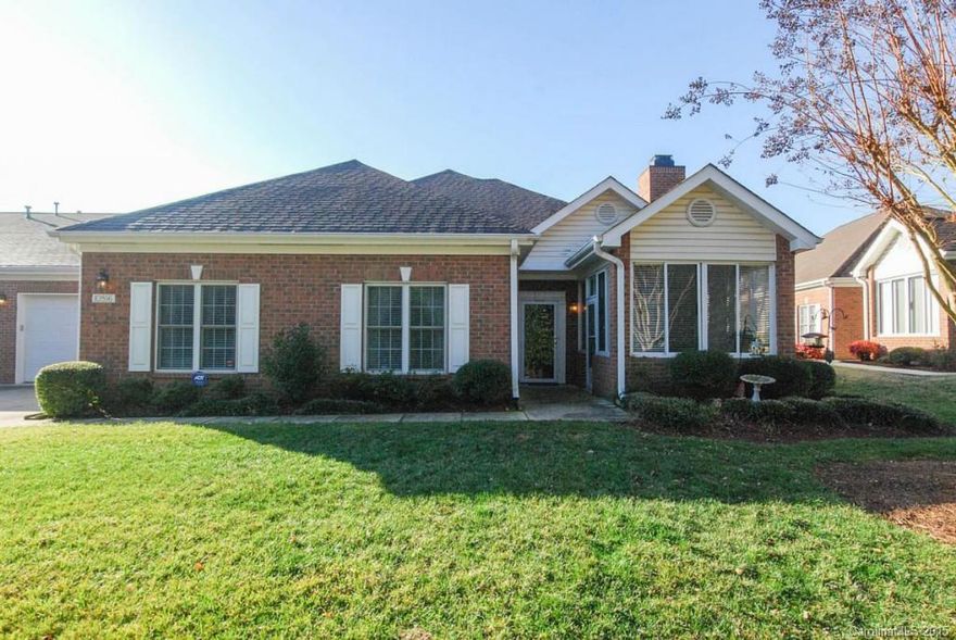 Great location close to SouthPark and shopping and restaurants are close by.  Quiet location at the back of the neighborhood, large great room and spacious master suite.  The sunroom is heated and cooled; however, it was not included in the heated area.  Study does not have a closet; however, it could be used as a bedroom.  Large 2 car garage and pull down stairs in the garage with lots of storage space.