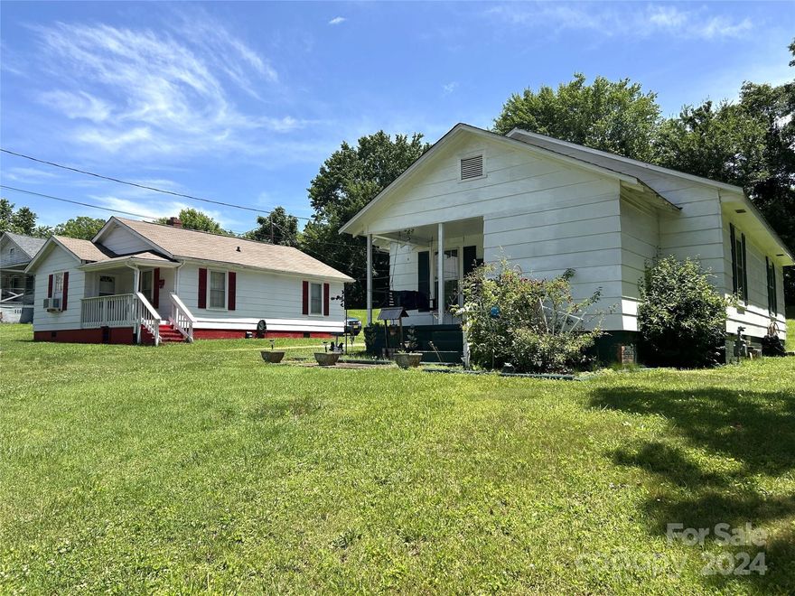 Back on market as of 6/28. Fantastic opportunity! 2 houses & large 56x15 outbuilding being sold as a package. Each home is deeded separately on it's own lot, but the outbuilding is on both lots. Same family has owned both properties since 1977 (started renting 316 in 1959 before buying) & building was used as business/workshop. Shared driveway. Being sold "as-is". Both houses need updating but are livable. Will not qualify for traditional financing, so cash only deal. Could not buy these properties separately for this price combined! Unique opportunity w/many possible uses.