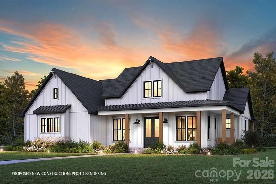 Some images are artist renderings and are for illustrative purposes only. Final construction and finishes may vary. No HOA. Cleared mini-farm estate lot ready for your custom build. Partner with our builder to personalize the proposed floor plan to suit your lifestyle, with flexible options including two primary suites with an additional bedroom upstairs, or three bedrooms on the main level with a bonus room above. Set on a private, estate-sized homesite, this property offers a rare blend of space, privacy, and design flexibility. An exceptional opportunity to create a truly customized home in a peaceful setting while remaining convenient to nearby communities, shopping, and major roadways.